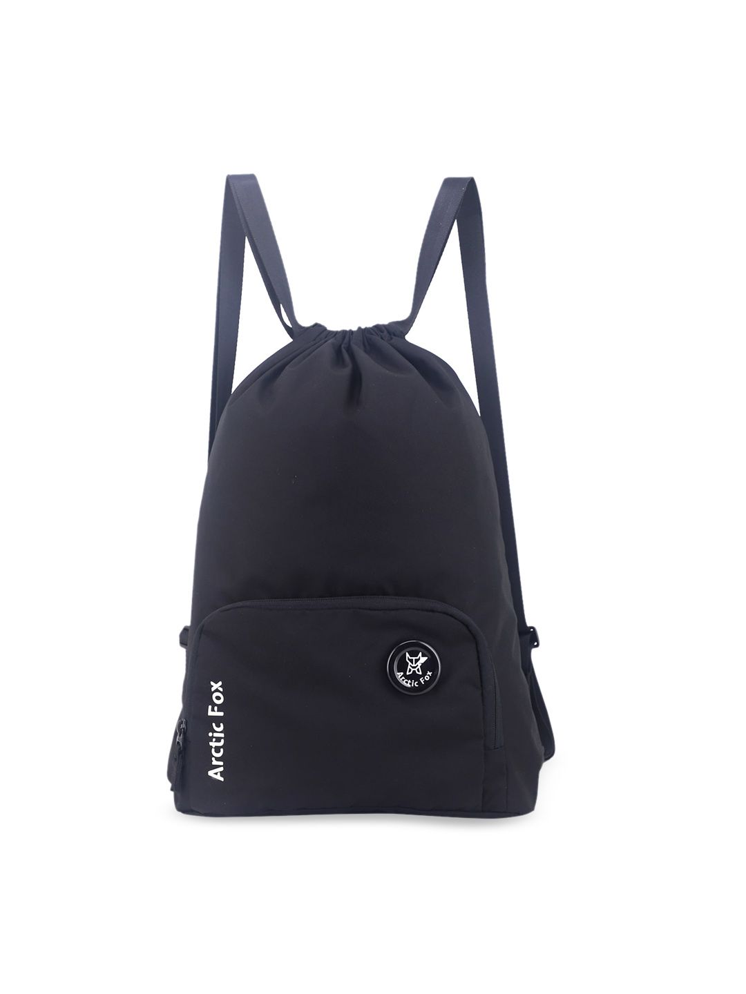 Arctic Fox Unisex Black Solid Backpack
