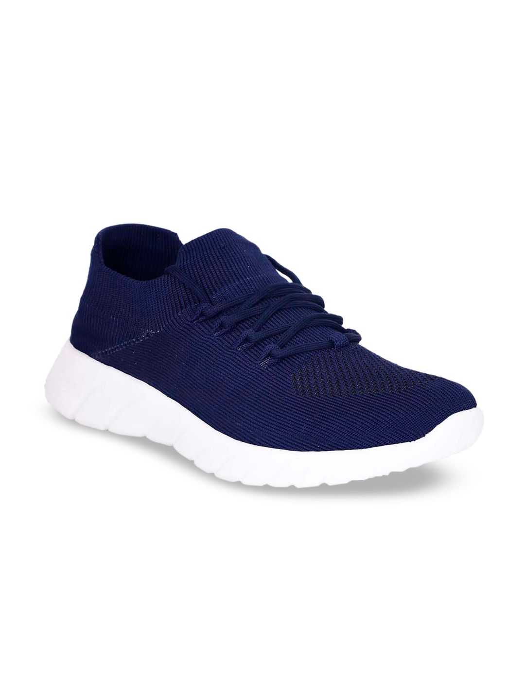 Aadi Men Navy Blue Woven Design Sneakers-picture-53