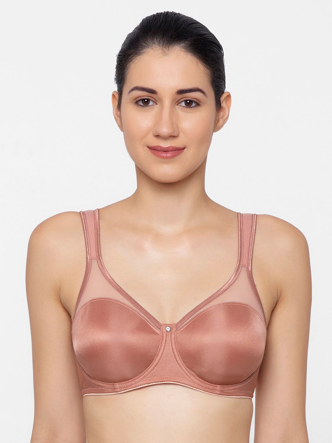 Triumph Minimizer 121  Wired Non Padded Comfortable High Support Big Cup Bra-picture-26