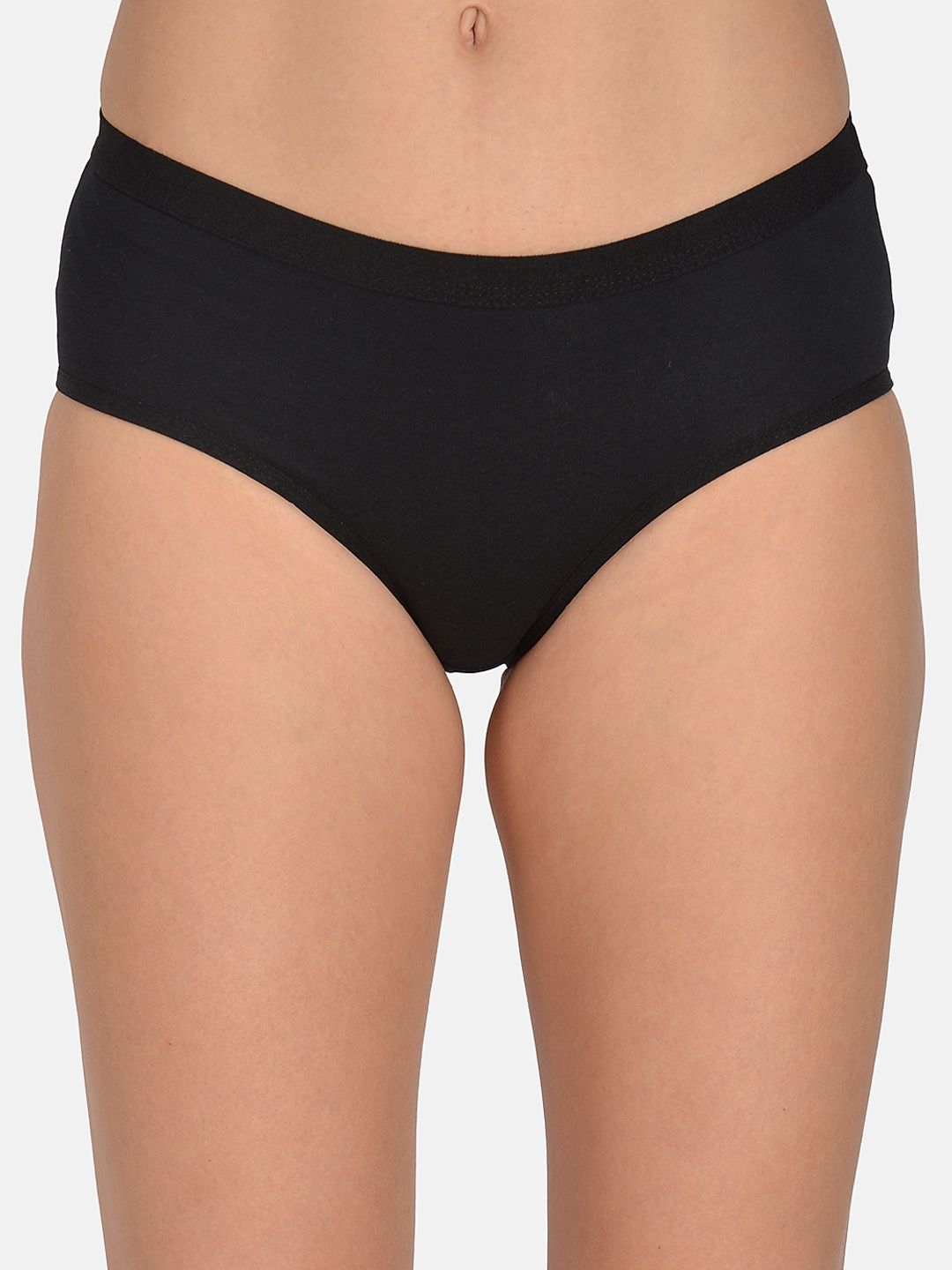 mod & shy Women Black Solid Hipster Briefs-MU158-picture-22
