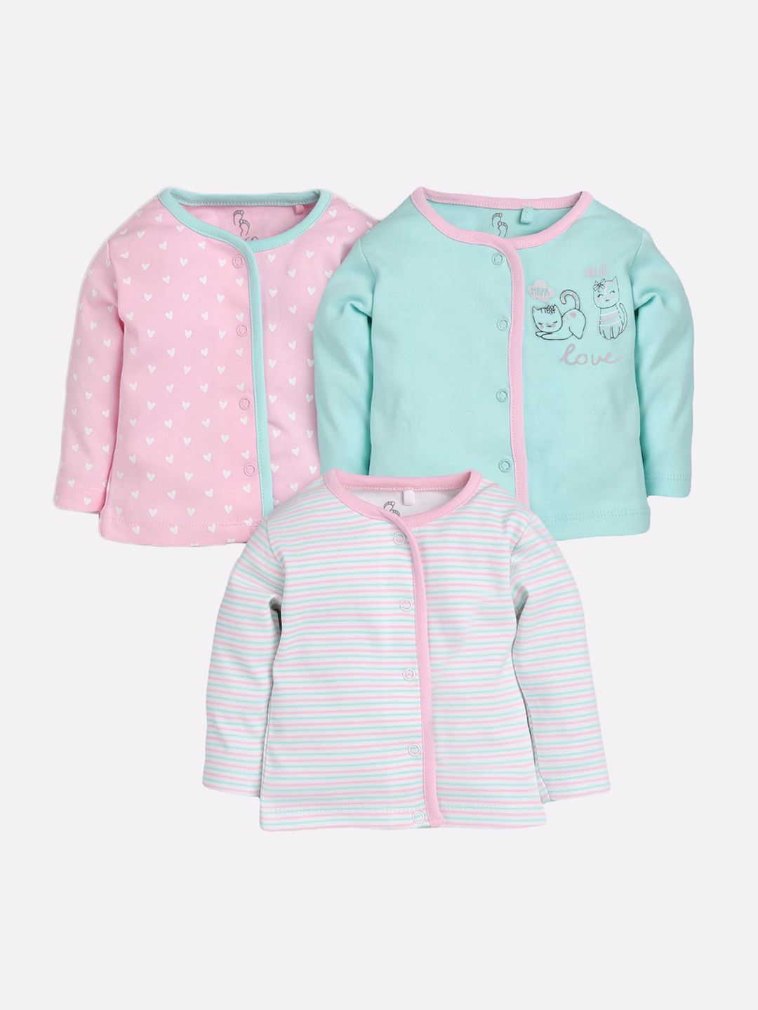 BABY GO Kids Pack Of 3 Printed Jhablas GOBS20-2496-picture-54