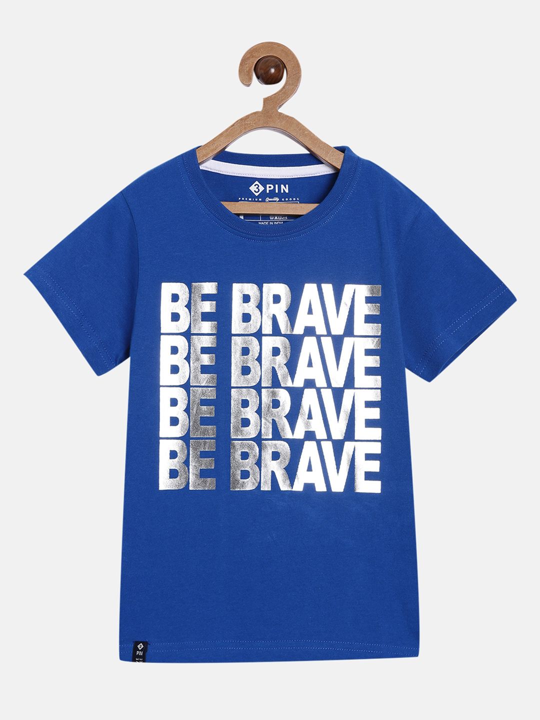 3PIN Boys Blue Printed Round Neck T-shirt-picture-15