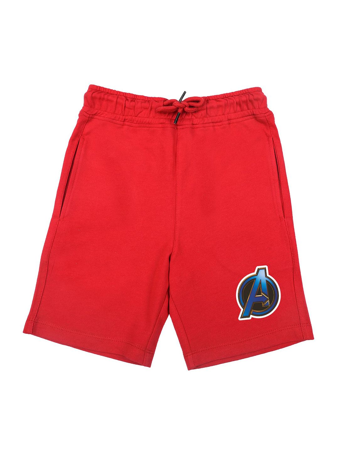 Marvel by Wear Your Mind Boys Red Avengers Printed Regular Fit Regular Shorts-picture-32