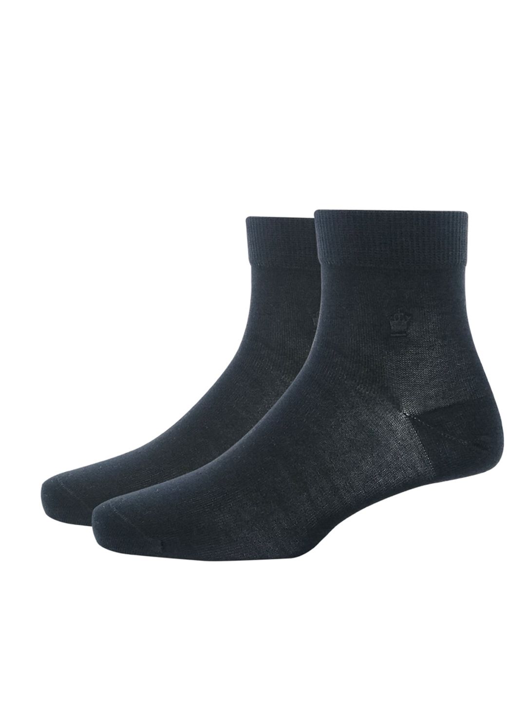 Louis Philippe Men Pack Of 2 Solid Above Ankle-Length Socks-picture-10