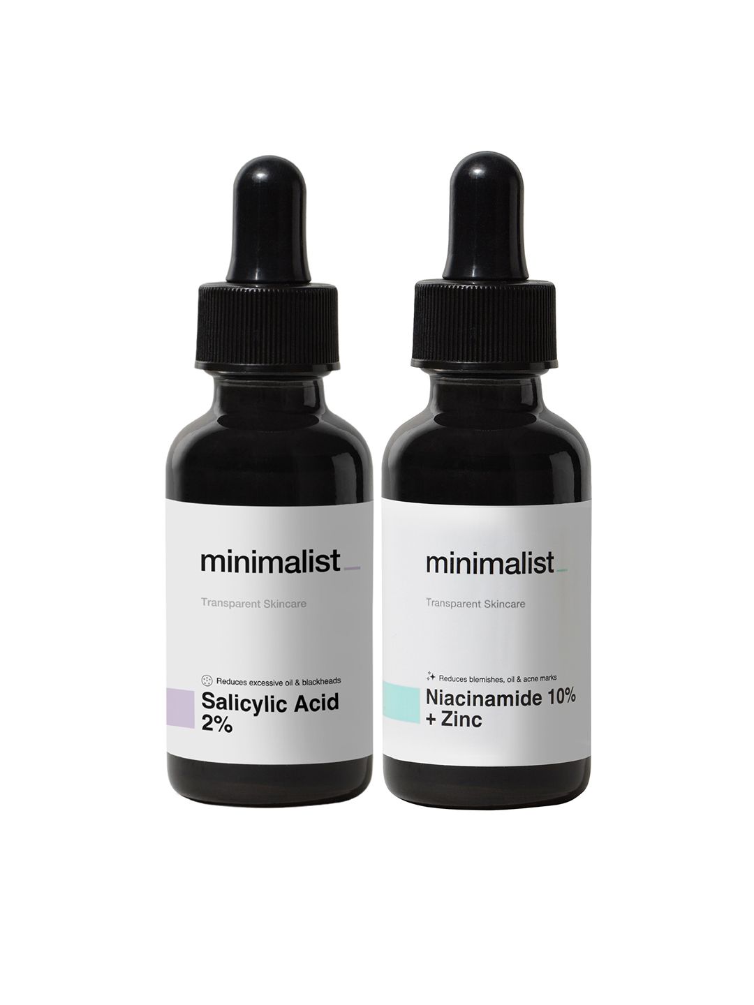 Minimalist Set of 2 Daily Oil Control Niacinamide & Salicylic Acid Serums-picture-22