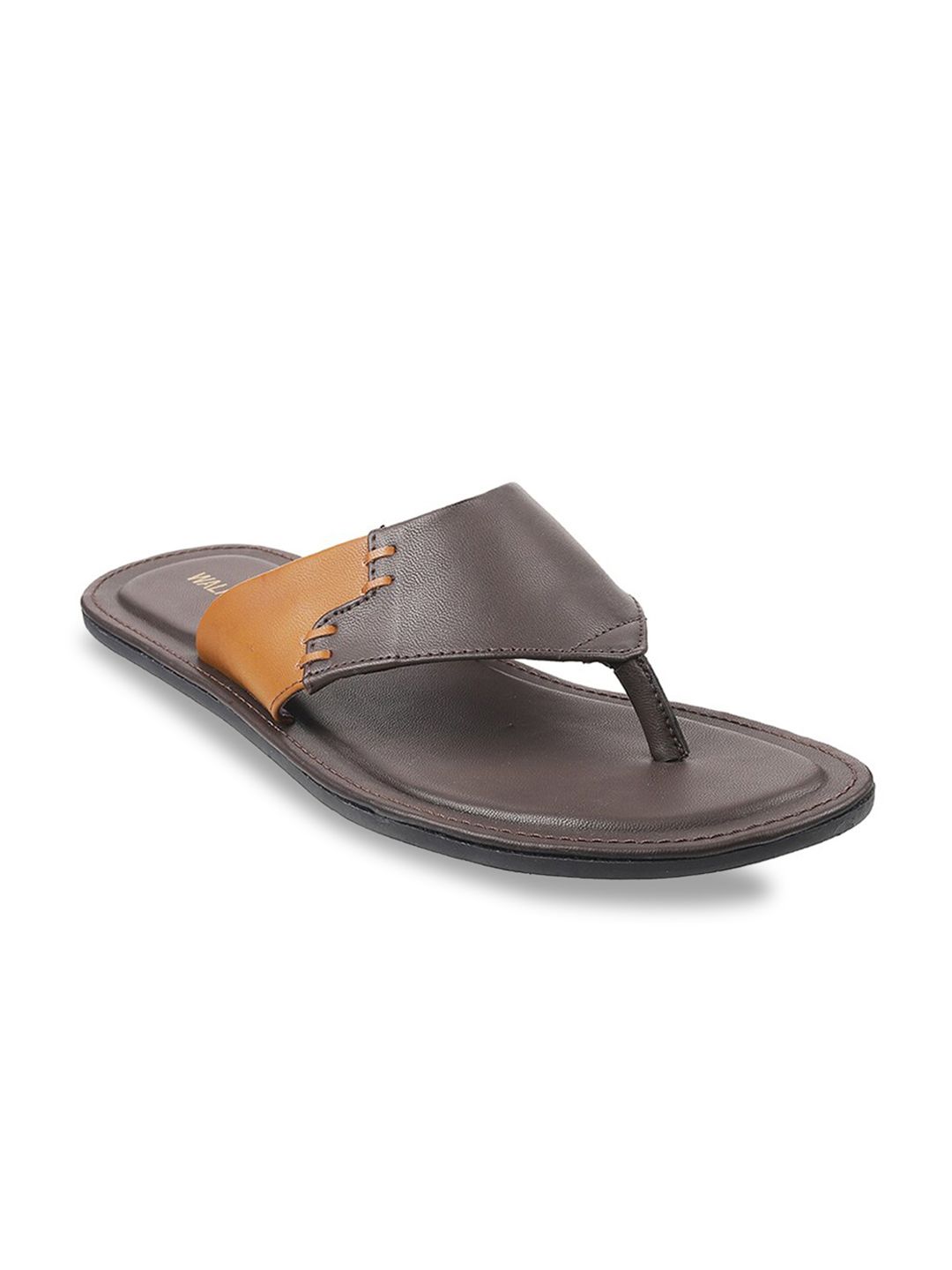 WALKWAY by Metro Men Brown Comfort Sandals-picture-10