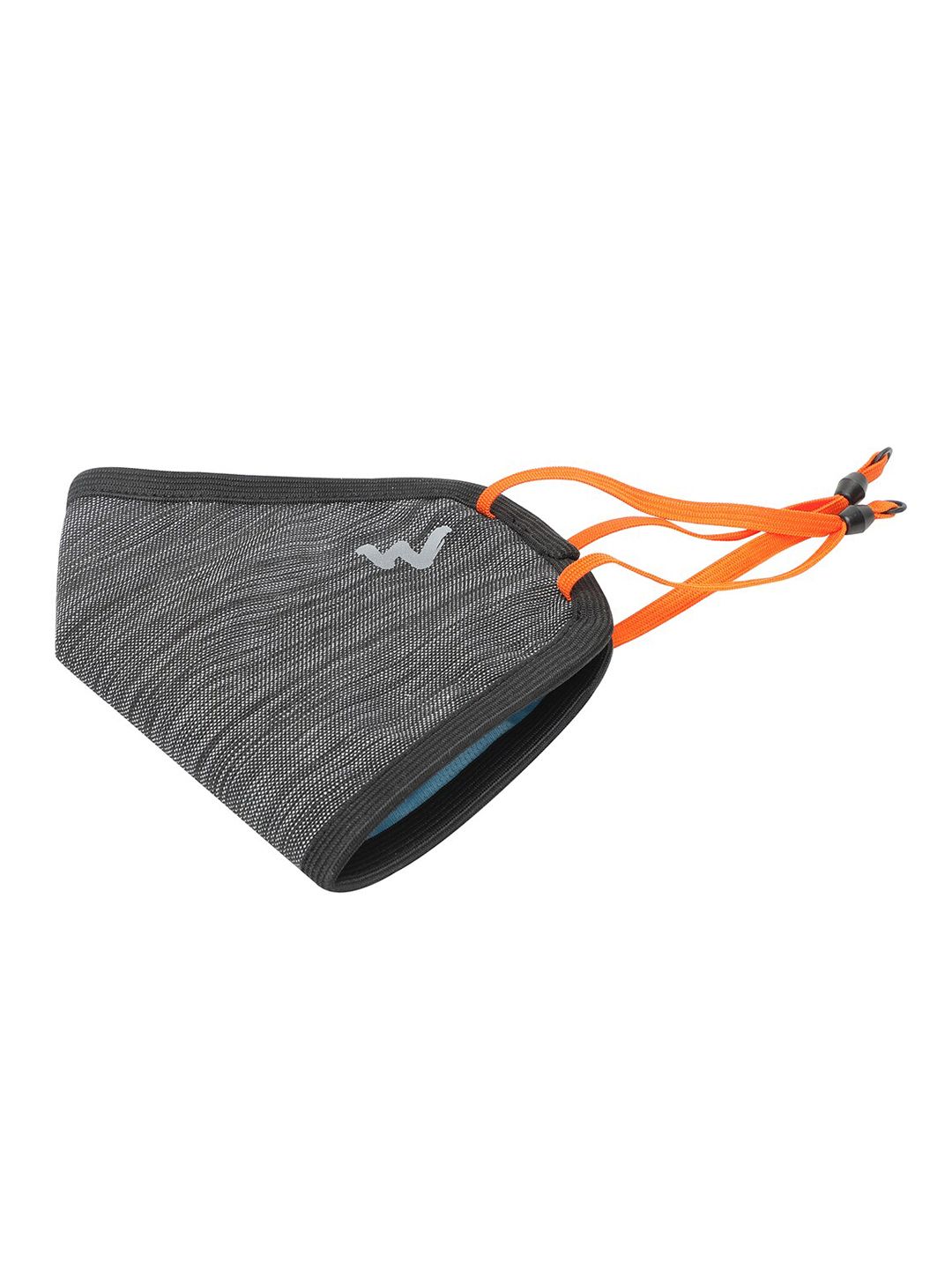 Wildcraft Unisex Grey & Black Solid Reusable 2-Ply W95 x Viroshield Supe Cloth Mask-picture-16