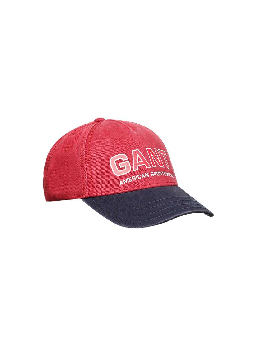 GANT Men Red & Navy Blue Colourblocked Baseball Cap-picture-25