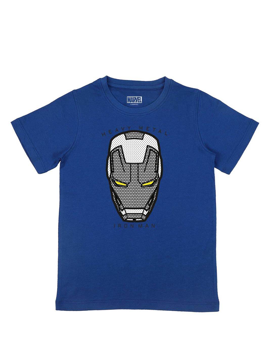 Marvel by Wear Your Mind Boys Blue Avengers Printed Pure Cotton T-shirt-picture-13