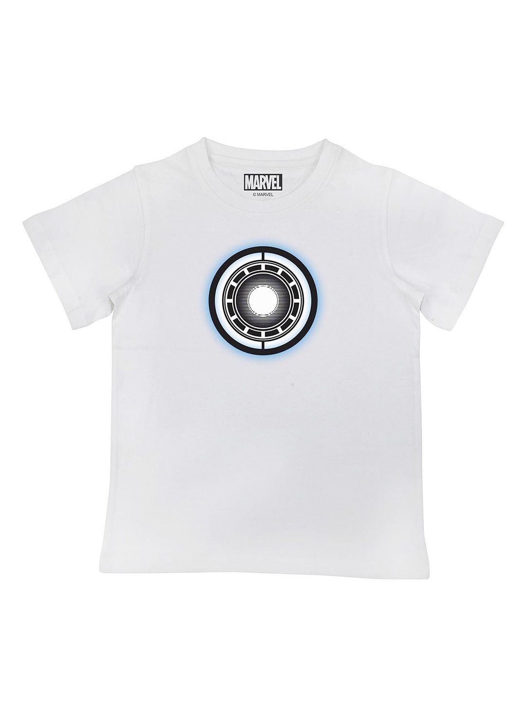 Marvel by Wear Your Mind Boys White   V-Neck T-shirt-picture-27