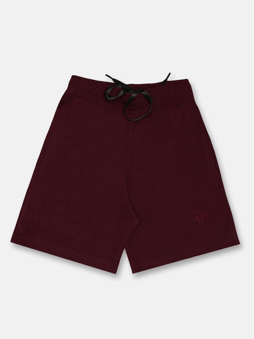 CHIMPRALA Adult Kids Maroon Mid-Rise Antimicrobial Regular Shorts-picture-33
