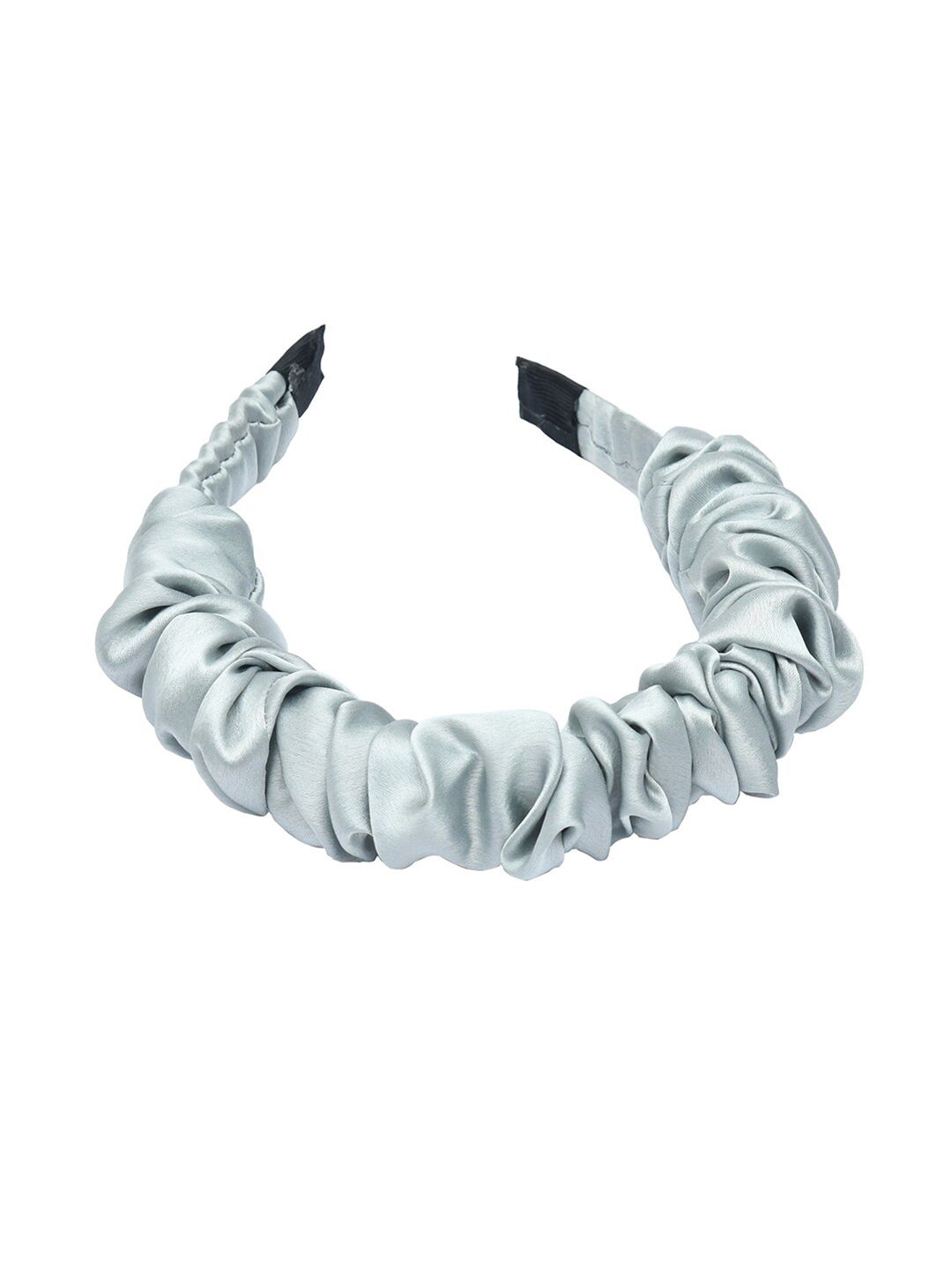 FUNKRAFTS Girls Grey Satin Silk Hairband-picture-52