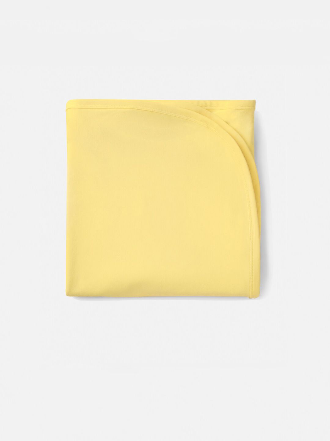 Softsens Infant Kids Yellow Solid Bamboo Swaddle-image-24