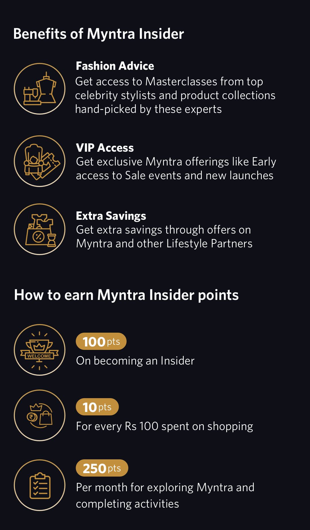 Myntra Insider Faq