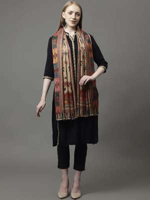 WEAVERS VILLA Women Printed Shawl