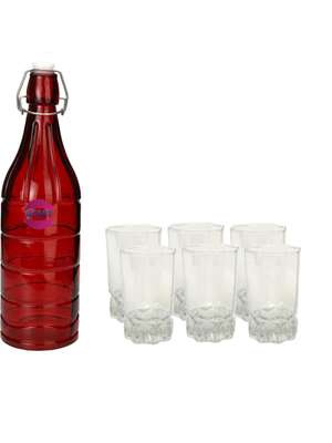 SOMIL Glass Can Bottle