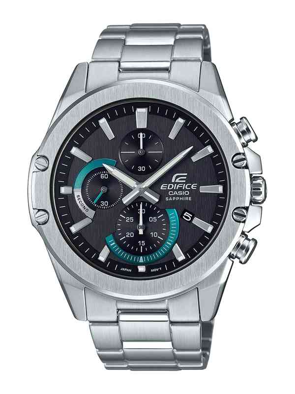 CASIO EDIFICE EF−540 クロノグラフ ブラック/シルバー 楽天市場】CASIO EDIFICE（カシオ エディフィス） EFR-540BK-1A