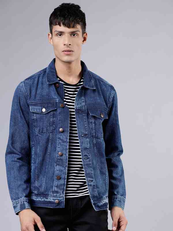 ＸＸＸBALENCIAGANylon Logo Denim Jacket Men Denim Jackets - Buy Men Denim Jackets online in India
