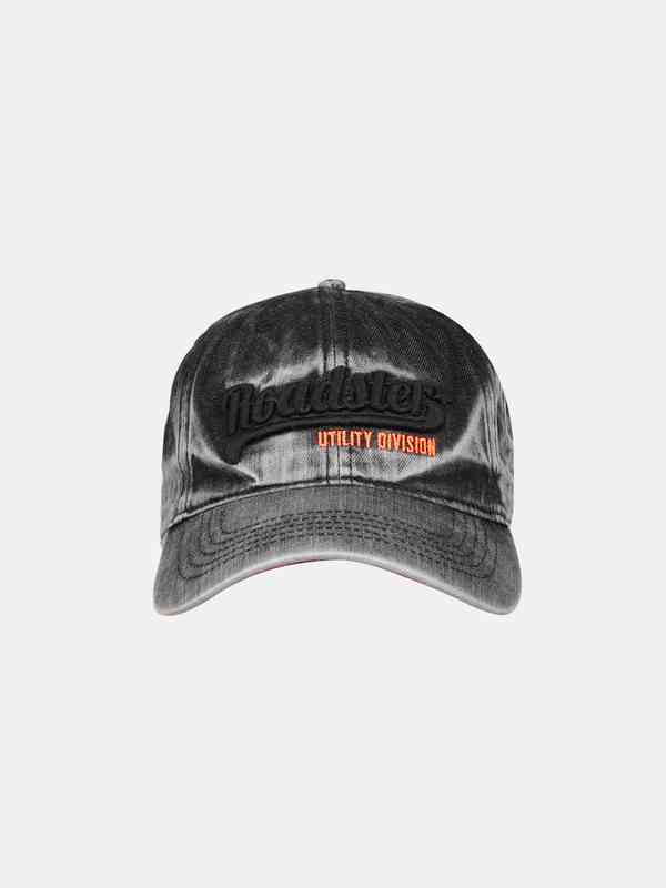 帽子 DIESEL REBOOT-BLACK-BIKER-CAP DIESEL REBOOT-BLACK-BIKER-CAP Women's Baseball cap in coated