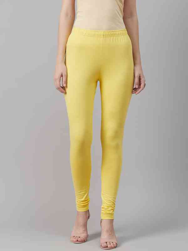 yellow off white tights