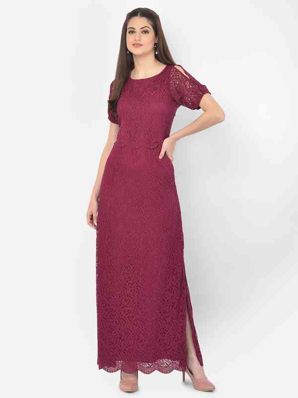 Lace Maxi Dresses - Buy Lace Maxi Dresses online in India