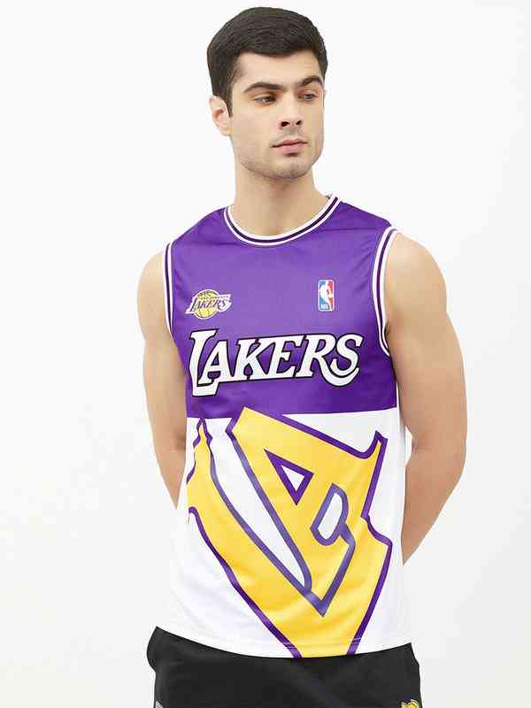 Nba Kobe Bryant Lakers White Round Neck T Shirt 3530855.htm - Buy