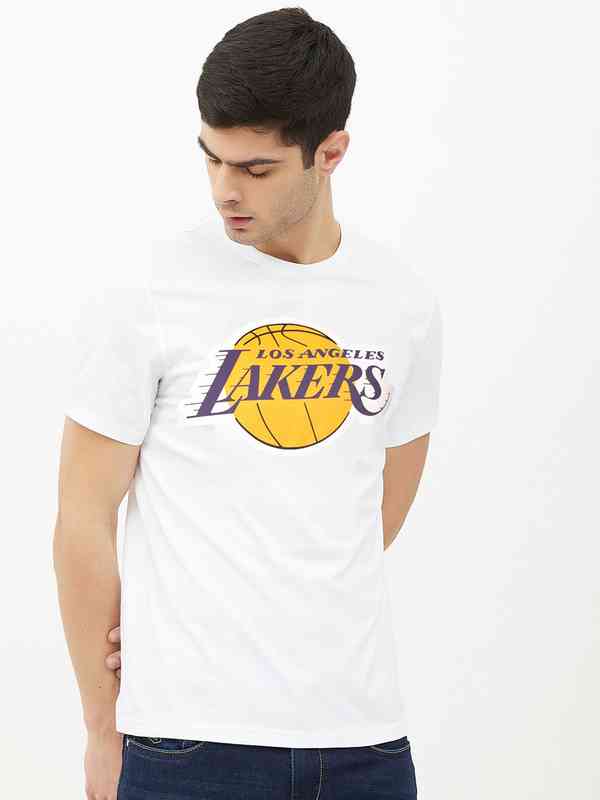 Nba Kobe Bryant Lakers White Round Neck T Shirt 3530855.htm - Buy