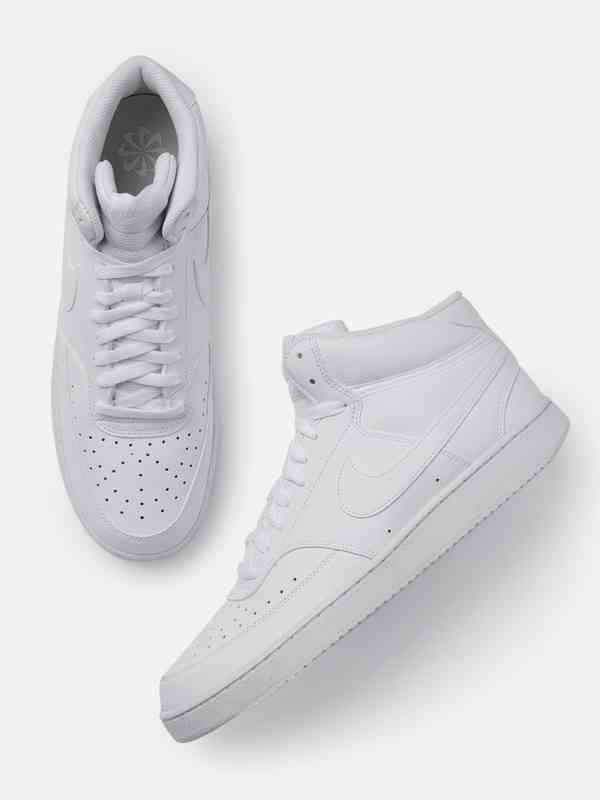 nike mens white sneakers