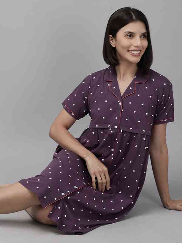 knit dress purple Amanda Purple Lace Panel Ribbed Knit Maxi Dress, L / Purple main image 1