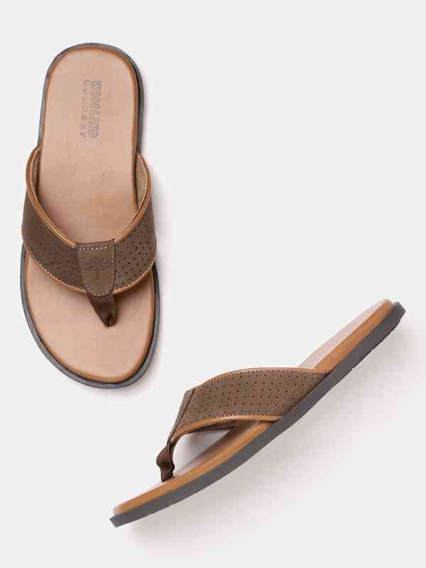 Woodland Brown Floaters Myntra