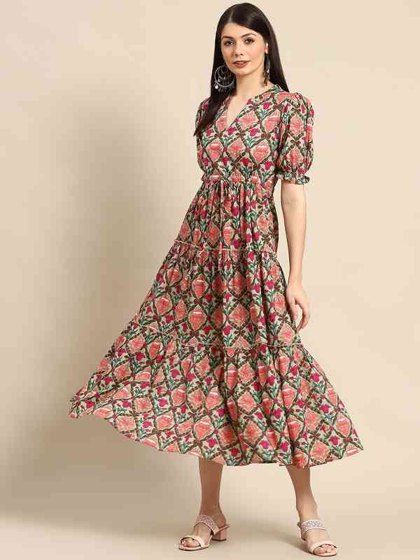 mexican fashion dresses Mexican Chiapaneca White Dress – Cielito Lindo main image 0