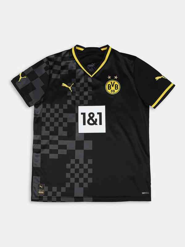 Puma Black Football V Neck Tshirts - Buy Puma Black Football V