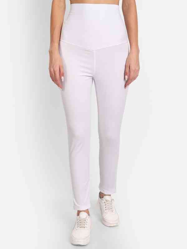 Cotton White Jeggings Buy Cotton White Jeggings online in India