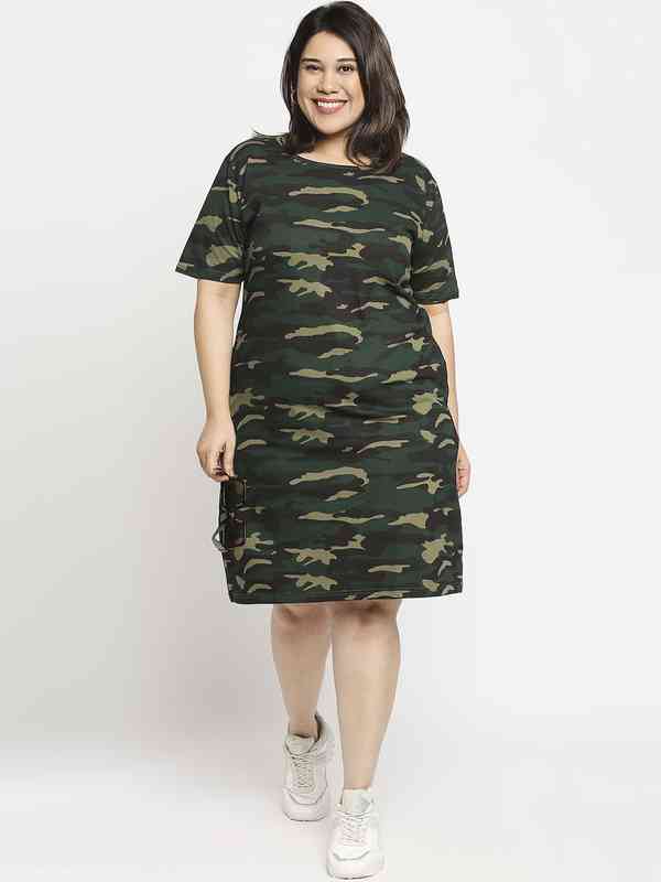 ziera dress shoes Olive Green, Brown and Khaki Camouflage Army Fatigue - Anaya Style Abaya by BintQ main image 0