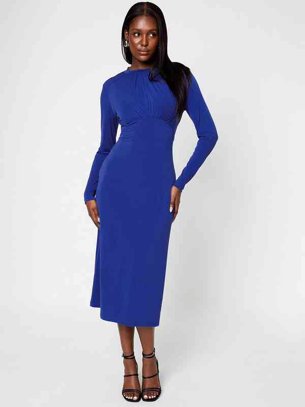 Dorothy Perkins Blue Solid - Buy Dorothy Perkins Blue Solid online in India