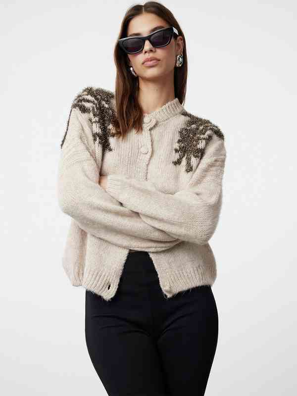 Rage Beige Cardigan 2809891.htm - Buy Rage Beige Cardigan 2809891