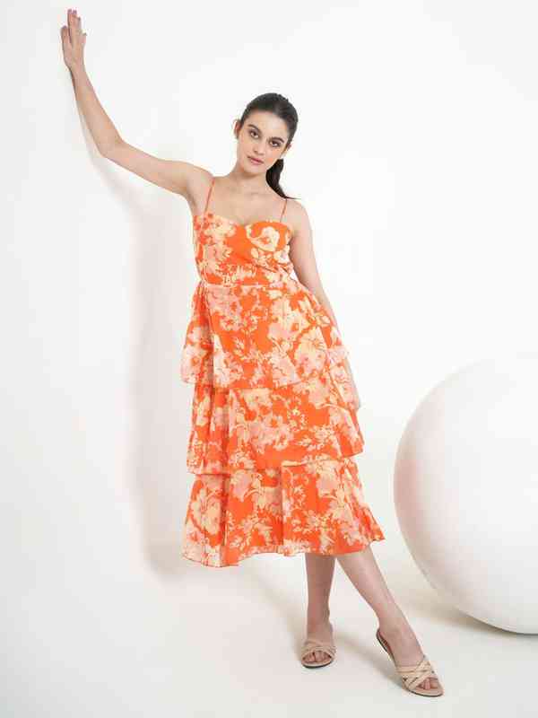 Orange One Piece - Buy Orange One Piece online in India