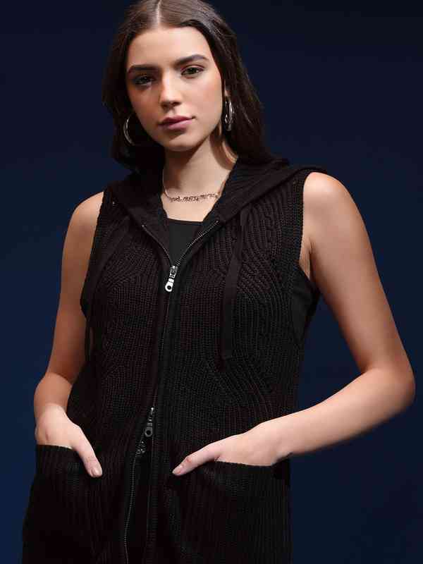 Sleeveless Hood Sweaters - Buy Sleeveless Hood Sweaters online in