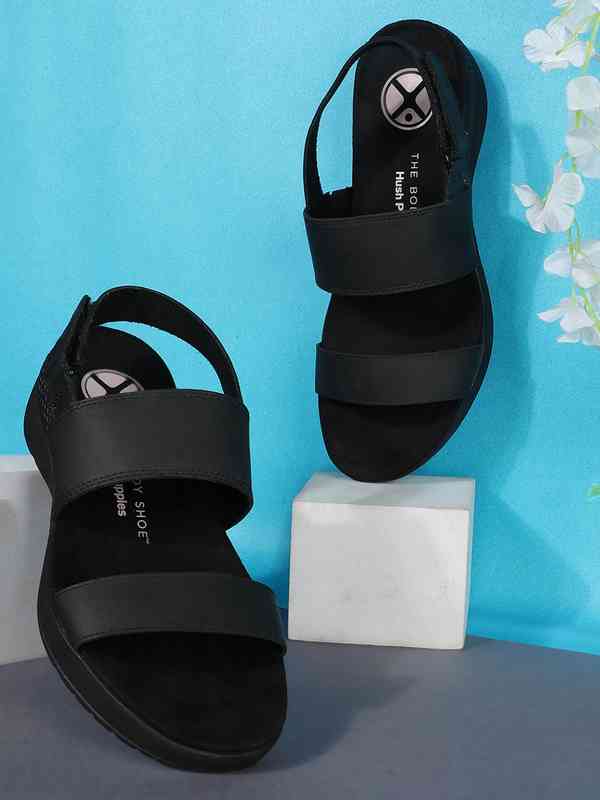 【新品未使用】Hush Puppies/ブラックスエード/27cm Hush Puppies Decent Black Sandals 6538070.htm - Buy Hush Puppies