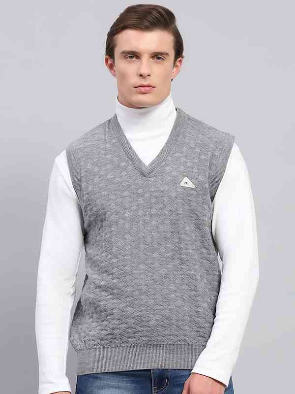 Grey Cable Knit Sweater - Buy Grey Cable Knit Sweater online in India