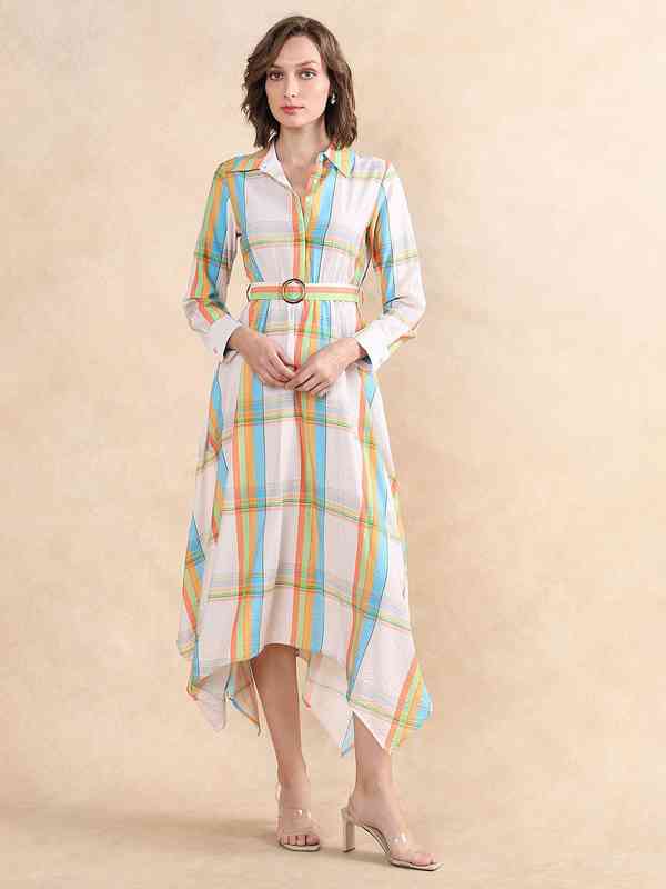 Checked Dresses - Buy Checked Dresses online in India