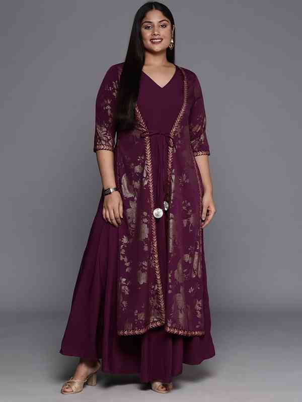 burgundy dress india India Dress || Burgundy Plaid main image 0