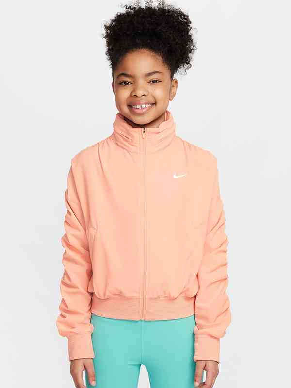 pink and orange nike jacket