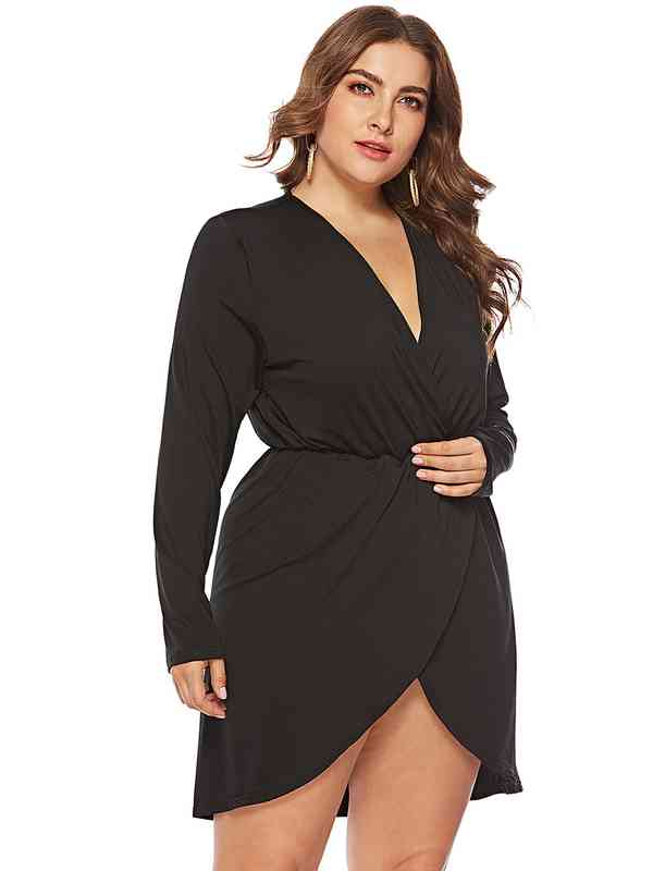 chinese dress ladies Amazon.com: ABEWIP Plus Size Dresses for Curvy Women V-Neck Short Sleeve  Bodycon Wrap Cocktail Party Semi Formal Midi Dress Black 3XL : Clothing,  Shoes & Jewelry