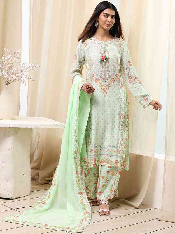 long dresses for plus size ladies Plus Size A Line Flowy Dresses Long Sleeve V Neck main image 1