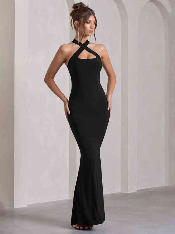 backless dresses myntra Sequins Dress S
