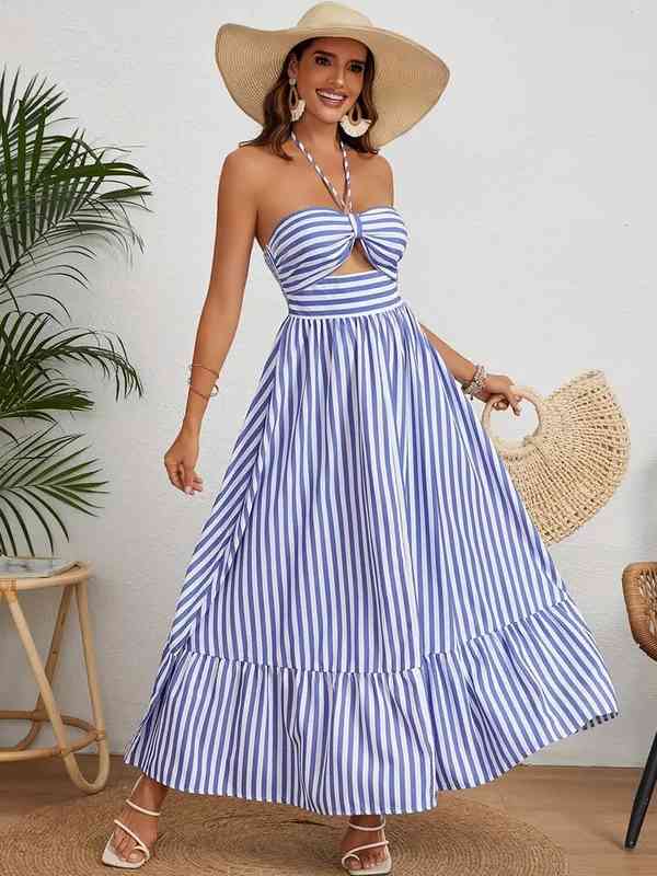women's sleeveless linen dress Linen BLEND SHIRT DRESS Linen / M main image 0