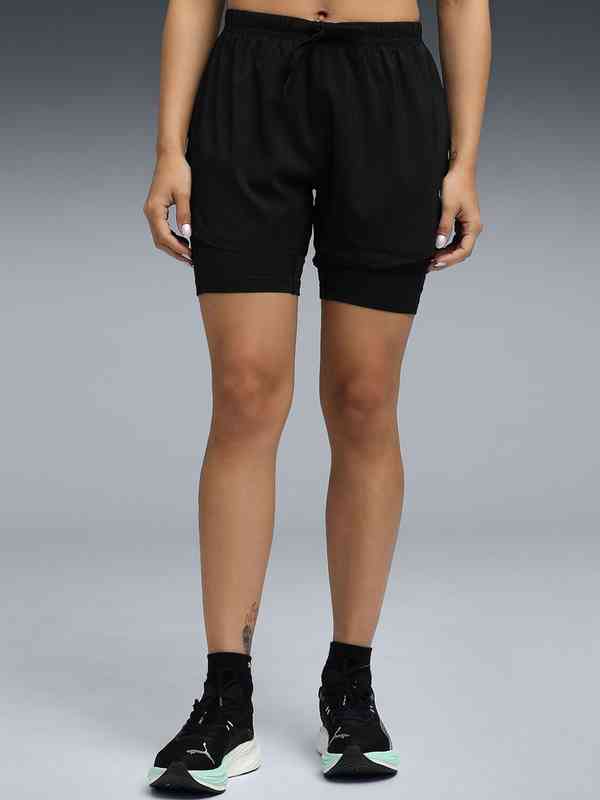 nike running 10k shorts in black