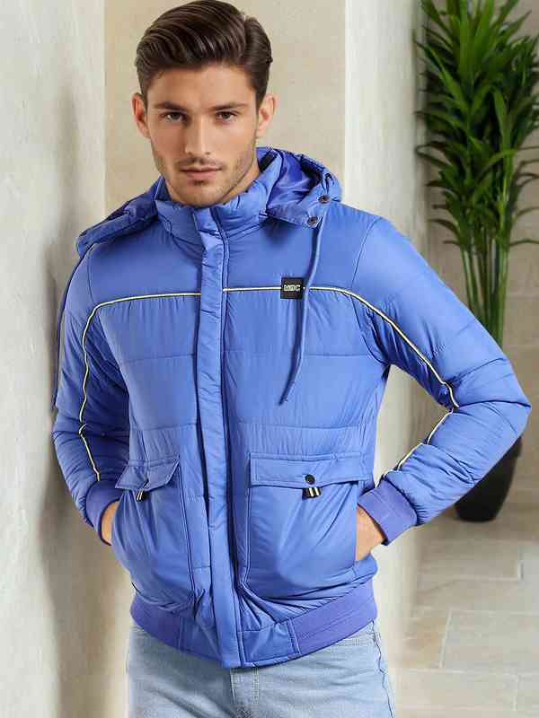 BEEDEN GHATHER SLEEVE CONPACT JACKET Buy Linen Bomber Jacket