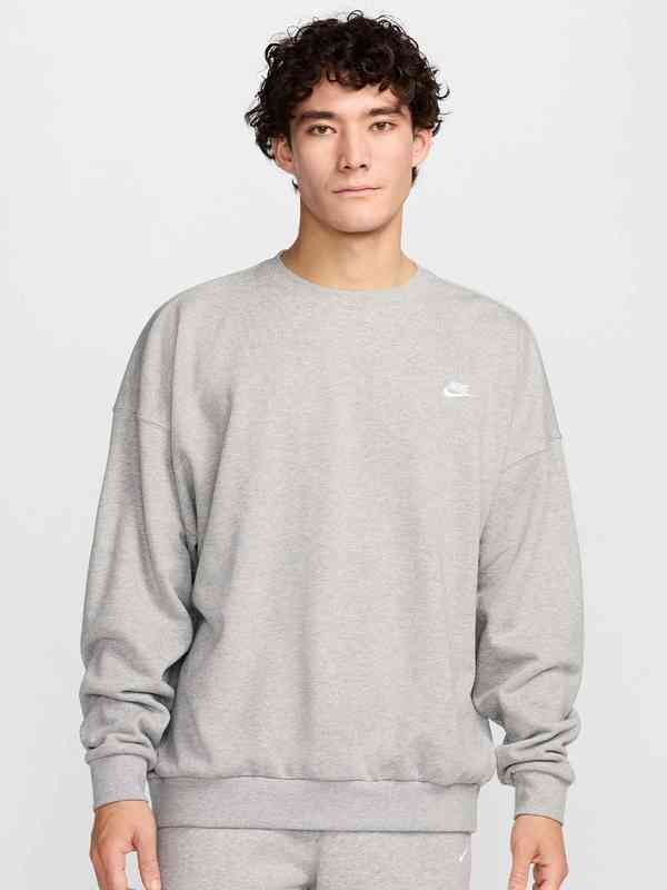 nike grey men's sweatshirt